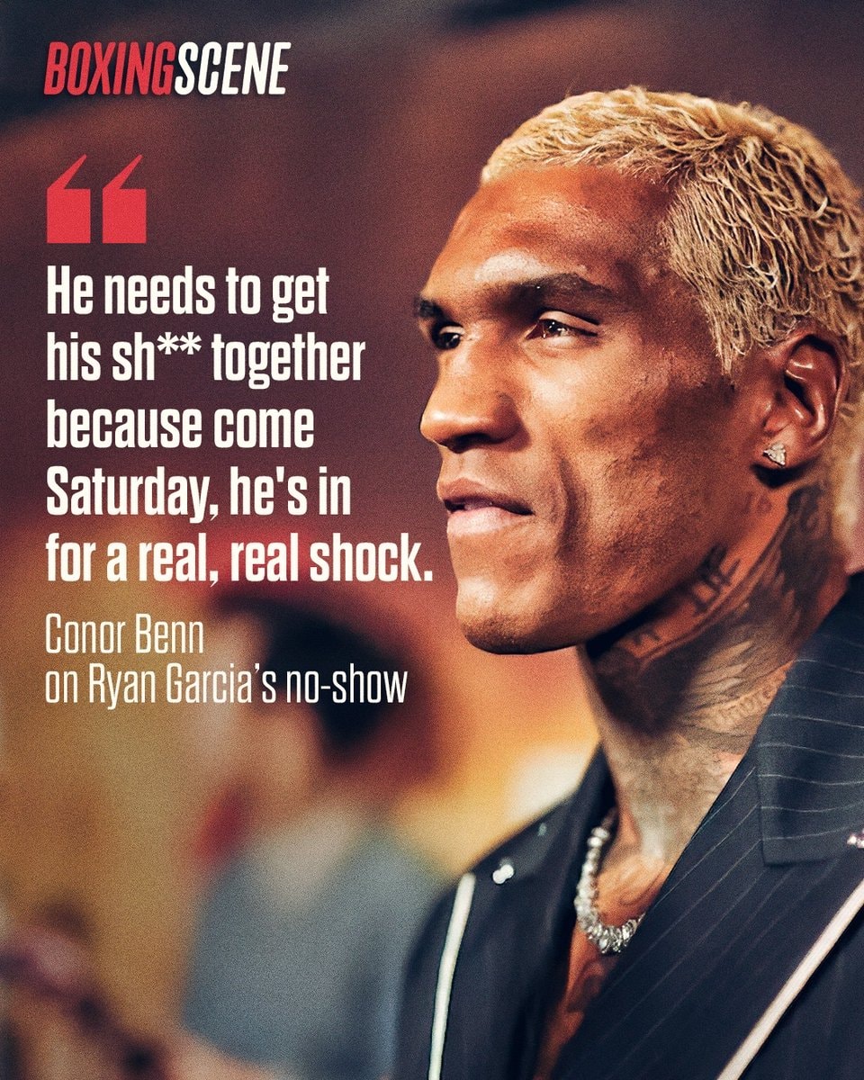 Conor Benn on Ryan Garcia