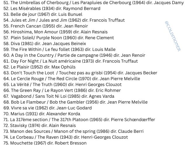 100 Best French Movies of All Time (photo 3 of 4)