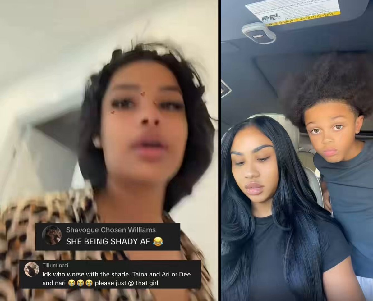Taina and Ari Fletcher shade drama Taina and Ari Fletcher shade drama