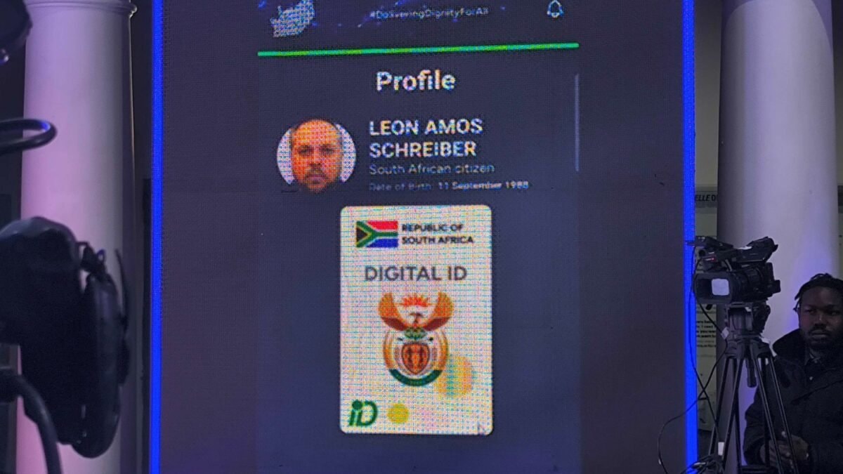 South Africa digital ID app funding South Africa digital ID app funding