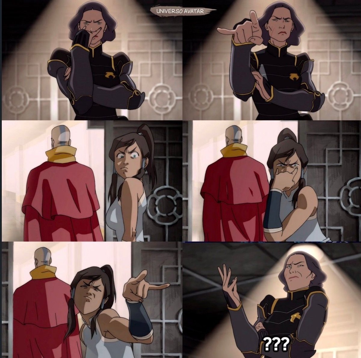 Lin and Korra reaction