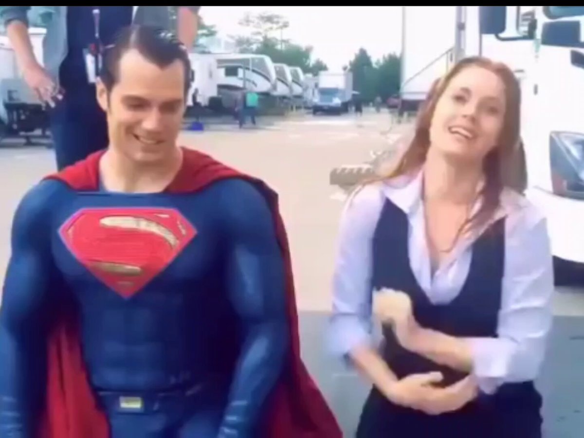 Amy Adams Henry Cavill Ice Bucket Challenge
