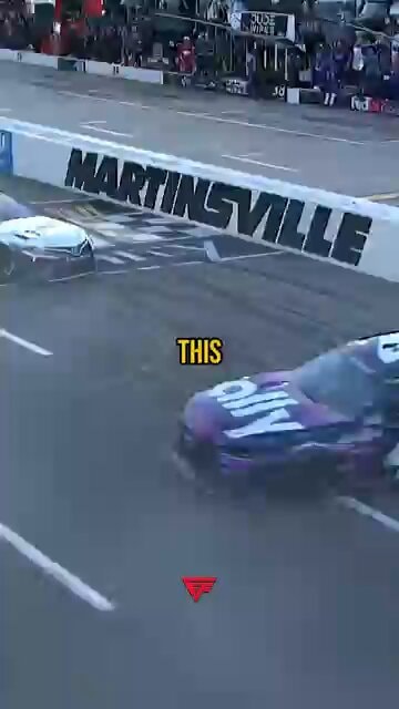 Ross Chastain wall ride Martinsville
