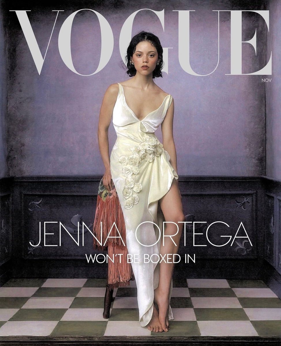 Jenna Ortega Vogue cover Jenna Ortega Vogue cover