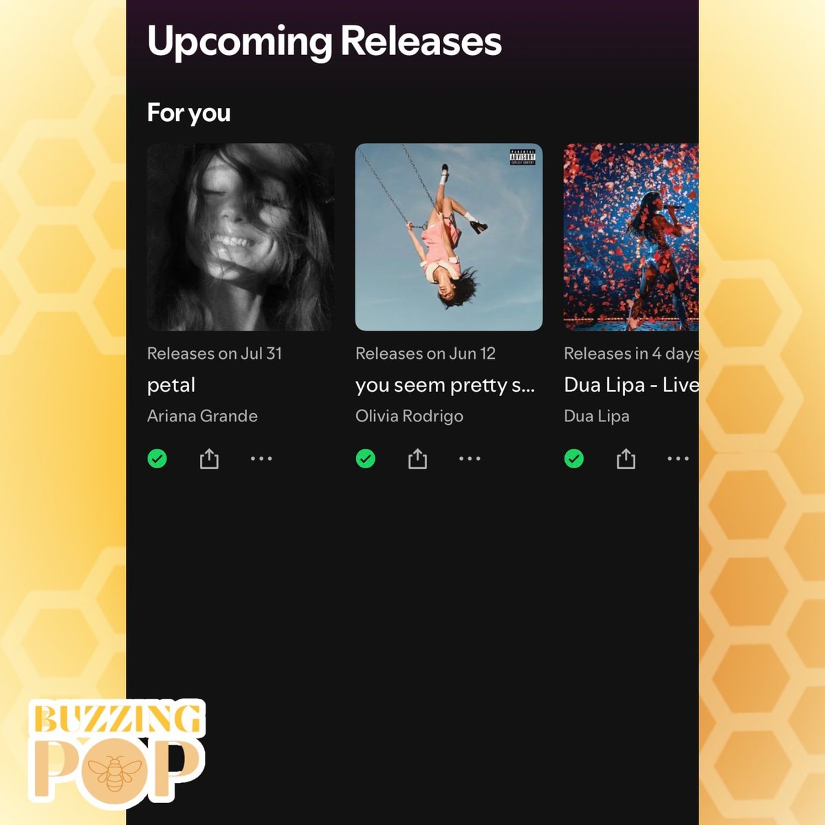 Spotify removes Albums Countdown chart (photo 2 of 2)