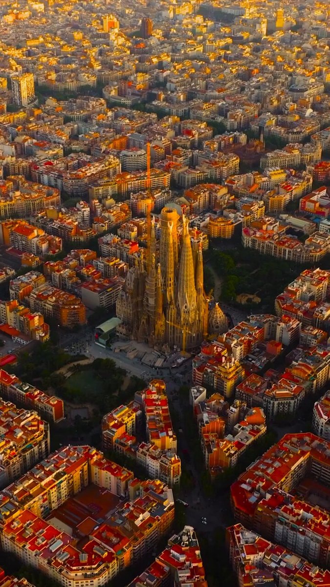 city aerial view
