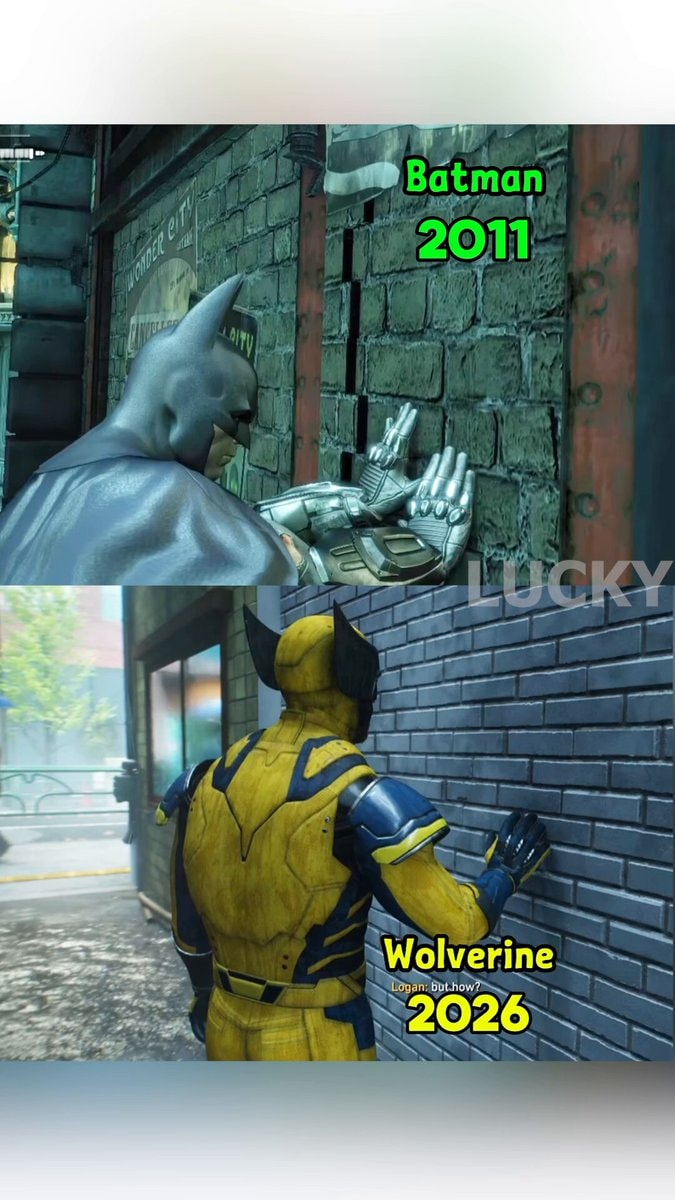 Wolverine 15 year game comparison Wolverine 15 year game comparison