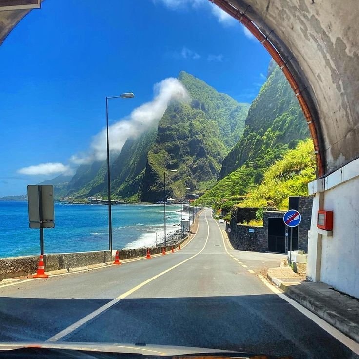 Madeira Portugal coastal road (photo 1 of 3)