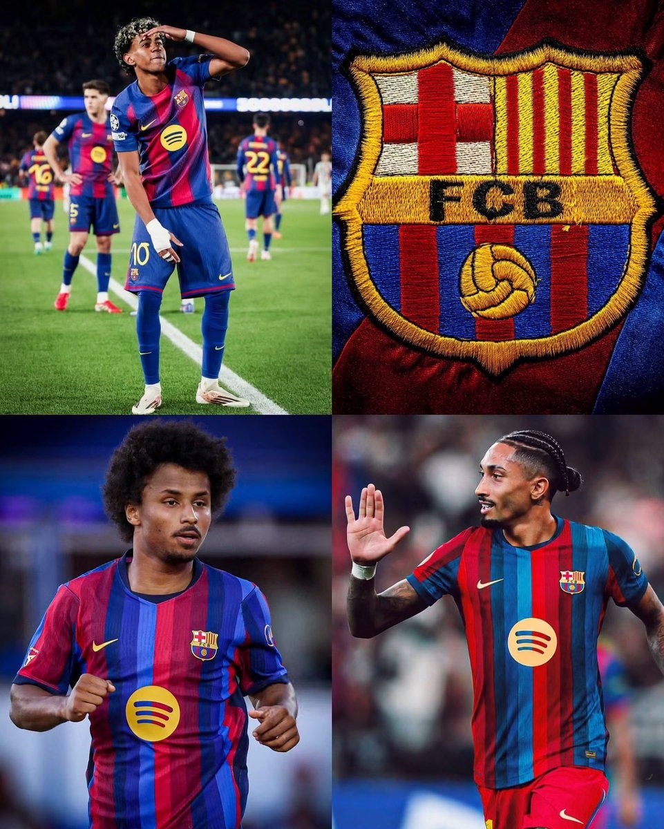 Barça new attacking trio Flick