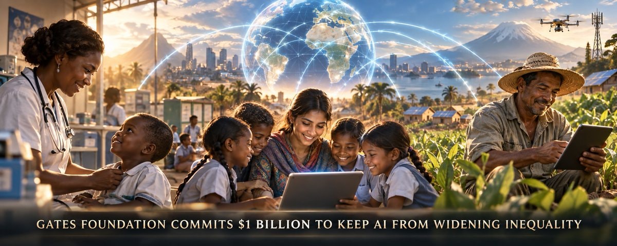 Gates Foundation $1 billion AI access
