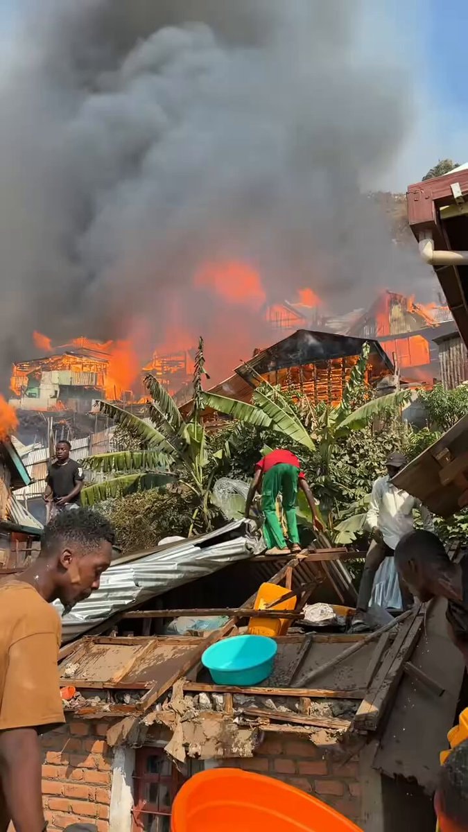 Fires in Goma and Bukavu under AFC-M23