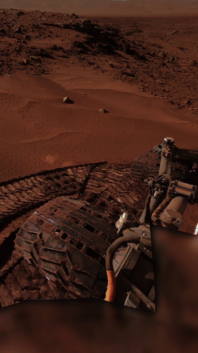Mars night visualization