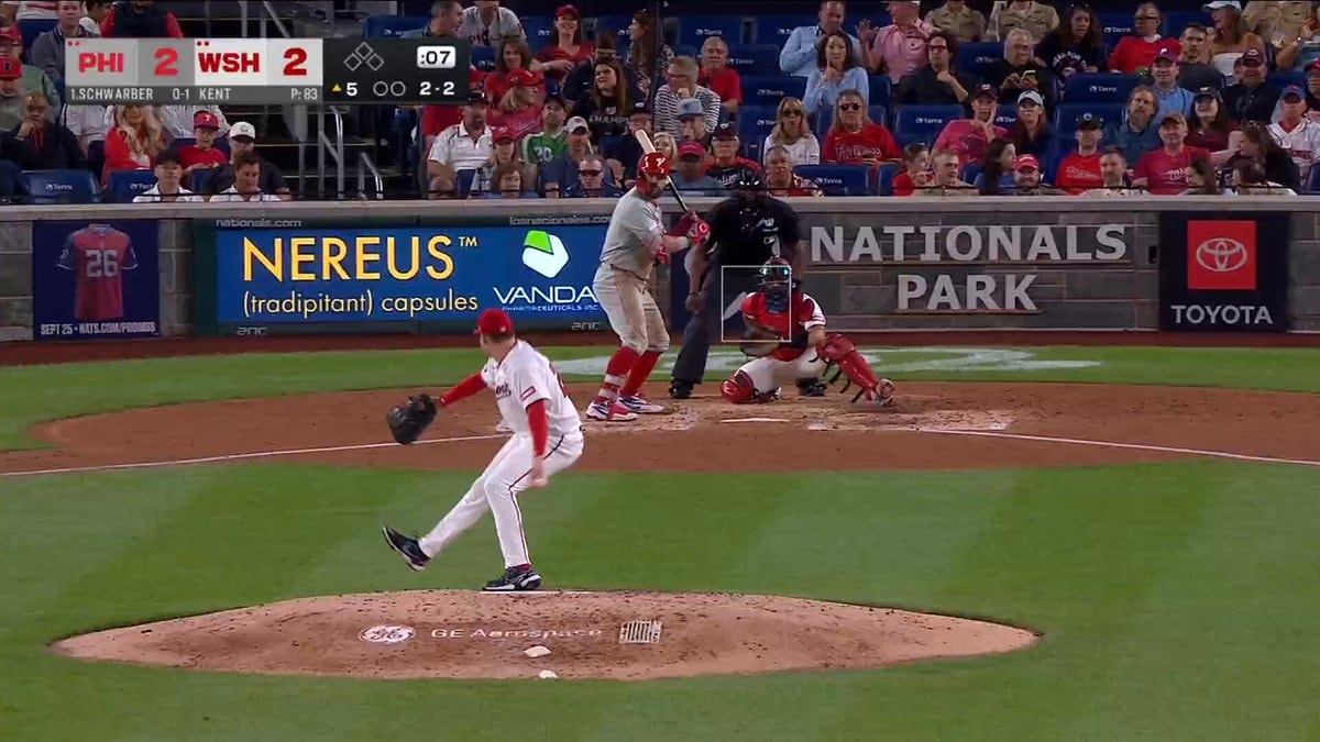 Kyle Schwarber Phillies 45 Home Runs