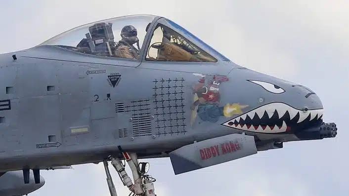 A-10C Warthogs return from Iran War with mission markings (photo 3 of 4)