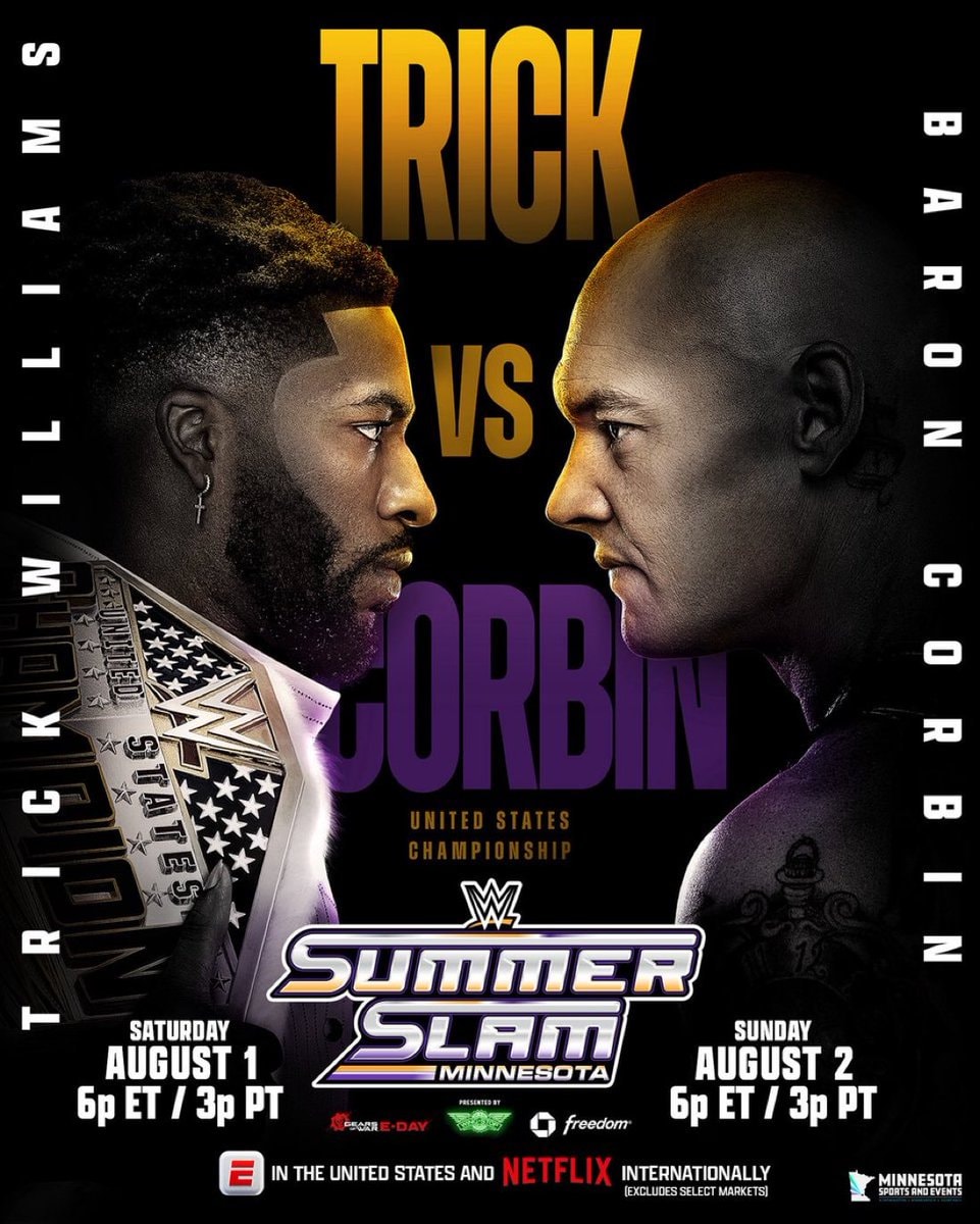 Trick Williams Baron Corbin US Title SummerSlam