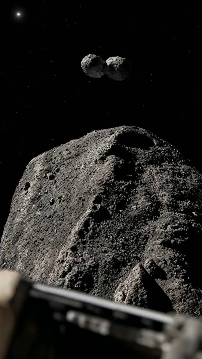 Asteroid with double moon