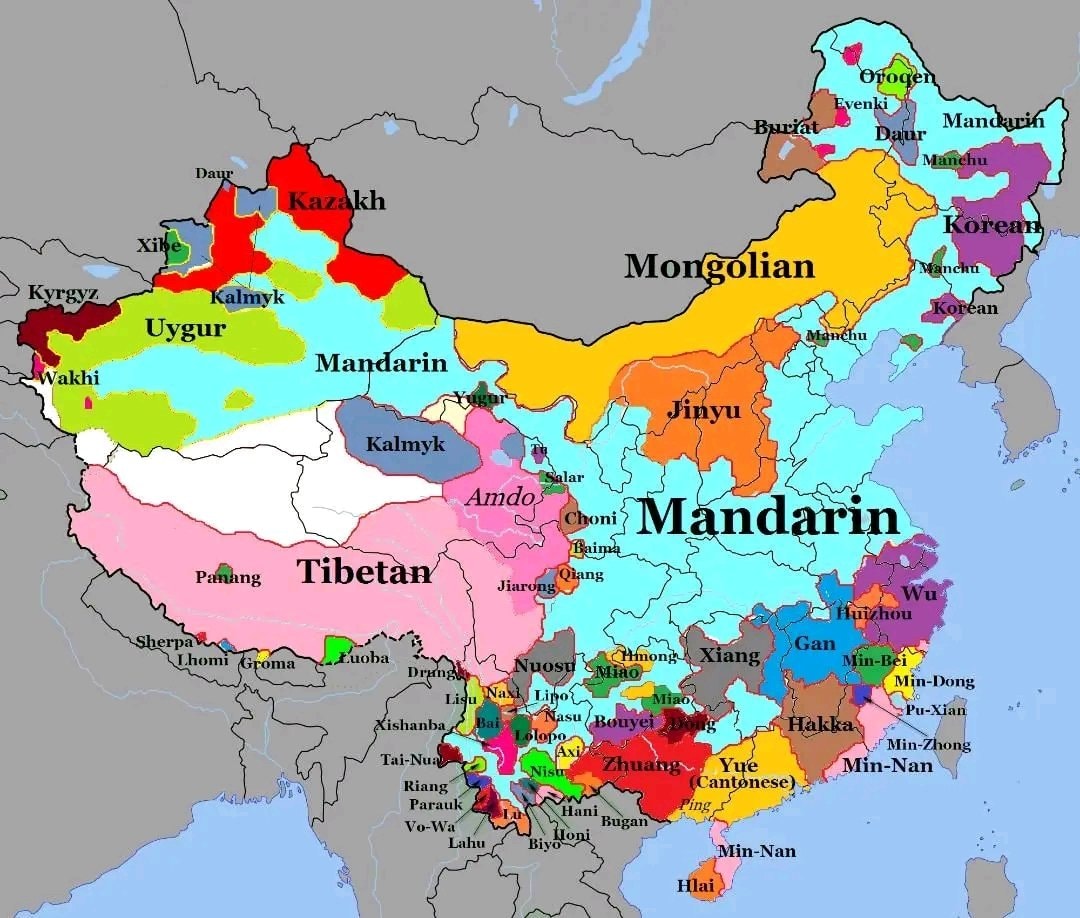 languages of China languages of China