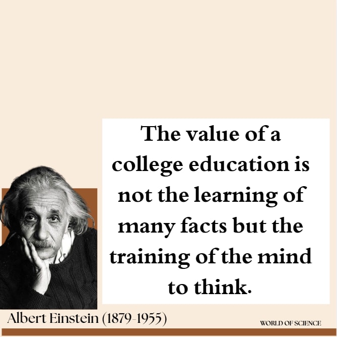 Albert Einstein education quote