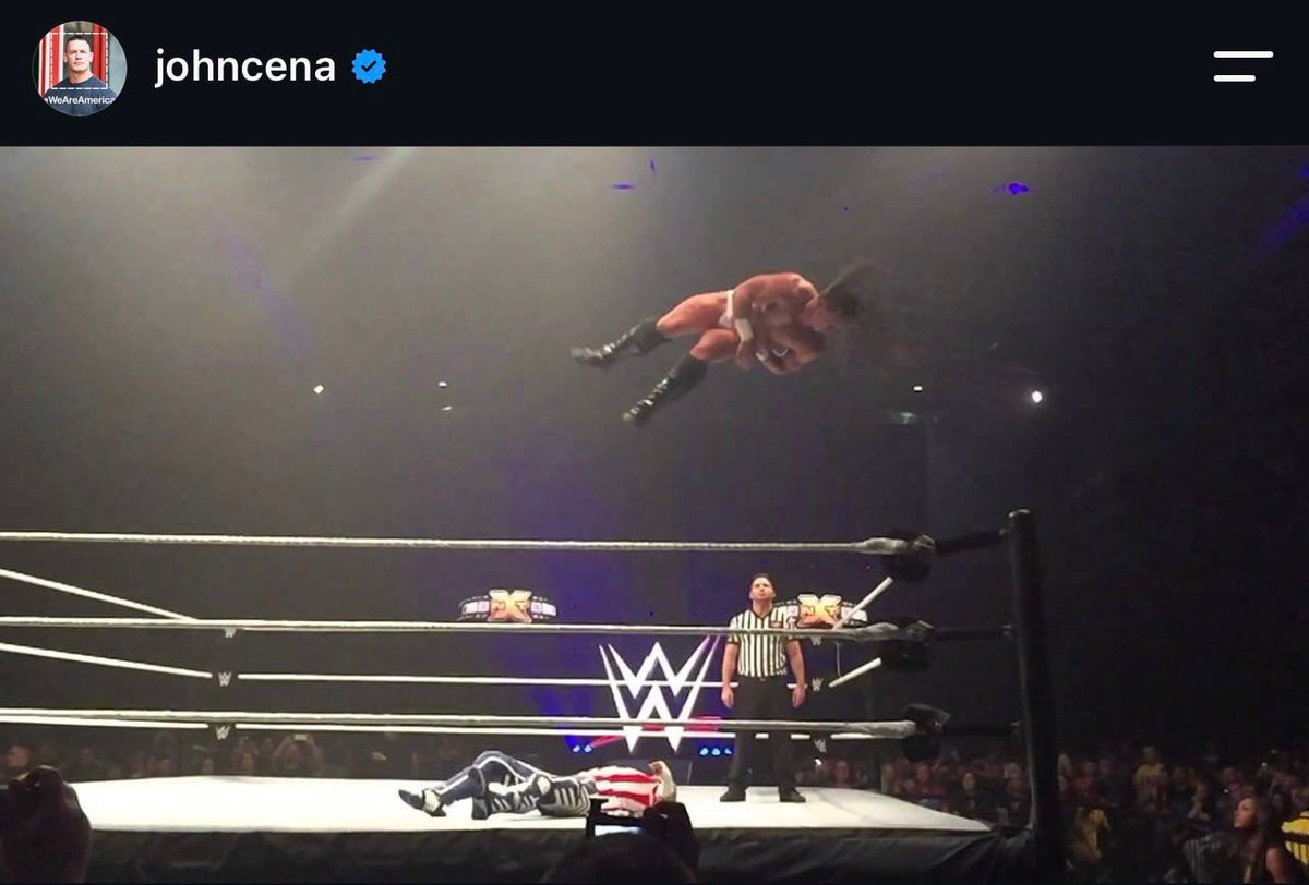 John Cena IG post for PAC
