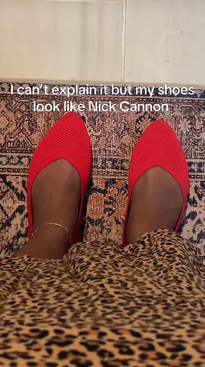 Shoes looking like Nick Cannon (photo 1 of 2)
