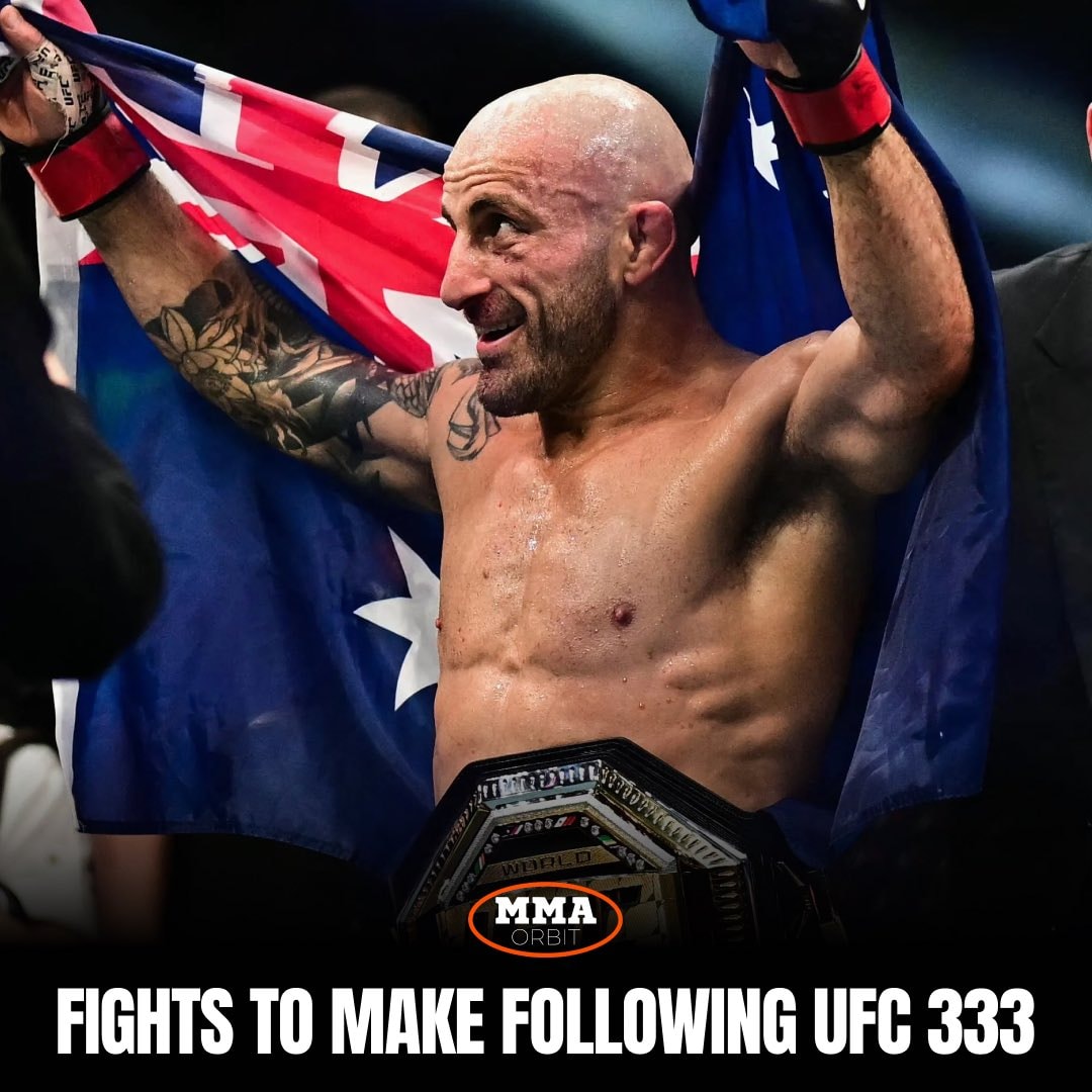 Alexander Volkanovski after UFC 333
