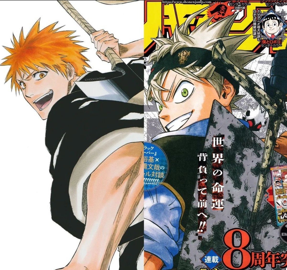 Black Clover and Bleach airing Saturday