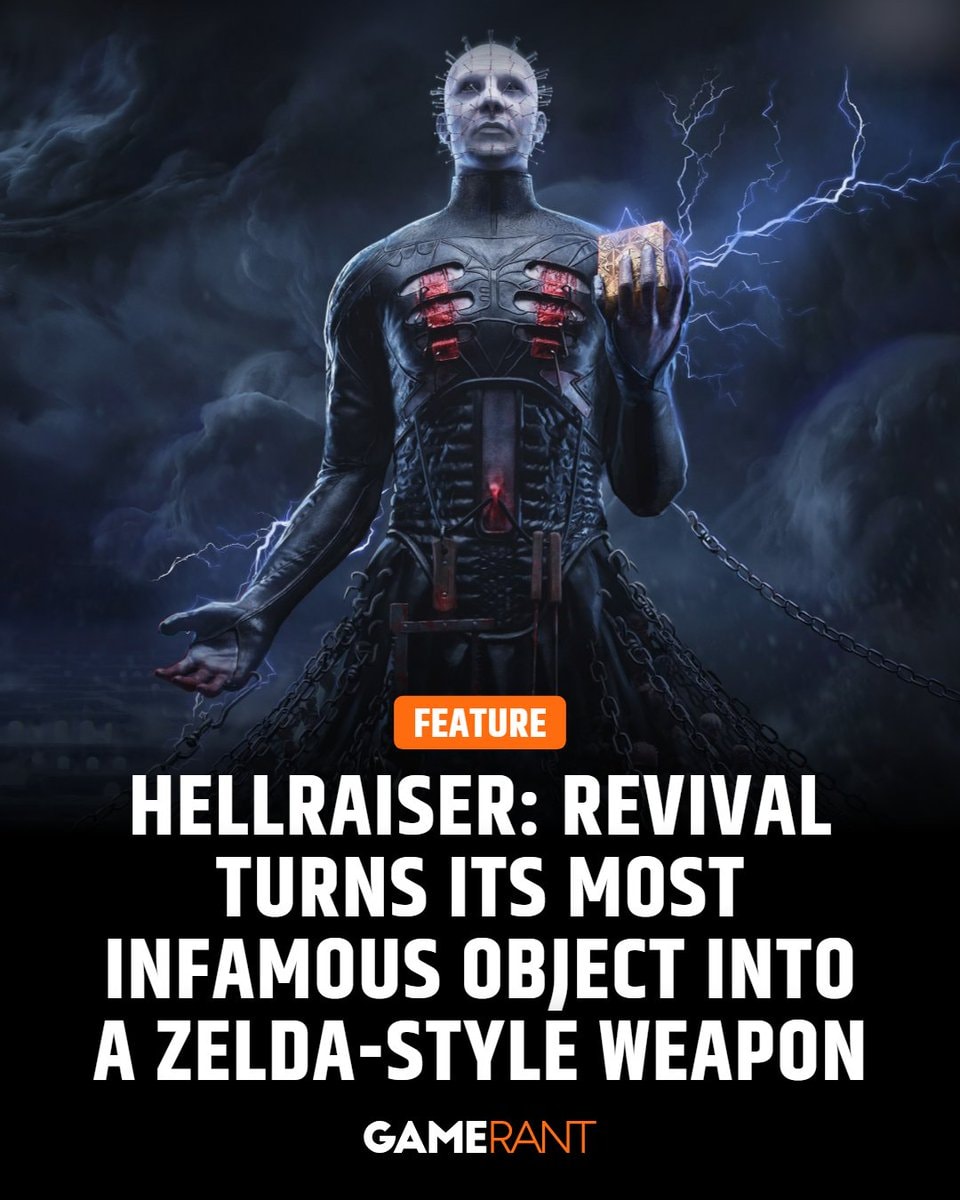 Hellraiser Revival Zelda-style weapon
