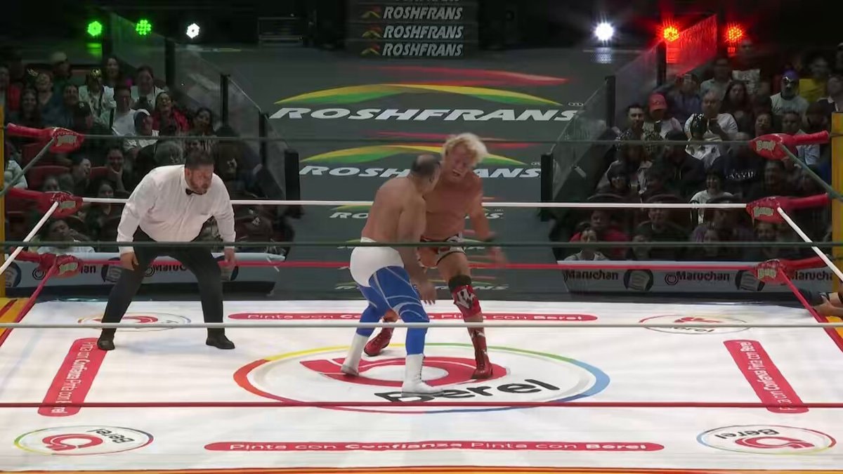 Blue Panther vs Jeff Jarrett CMLL Blue Panther vs Jeff Jarrett CMLL