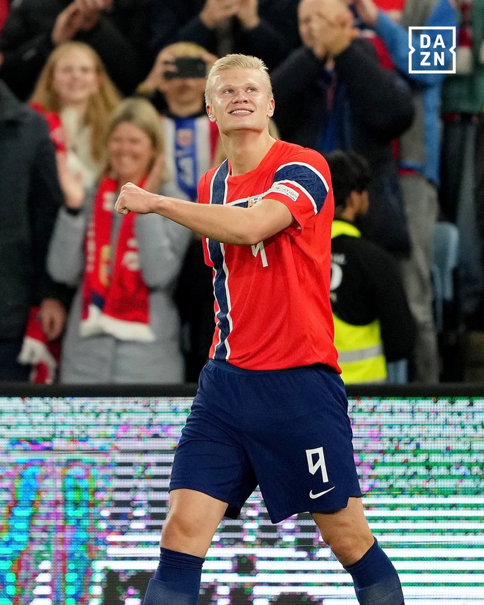 Erling Haaland Norway goals record