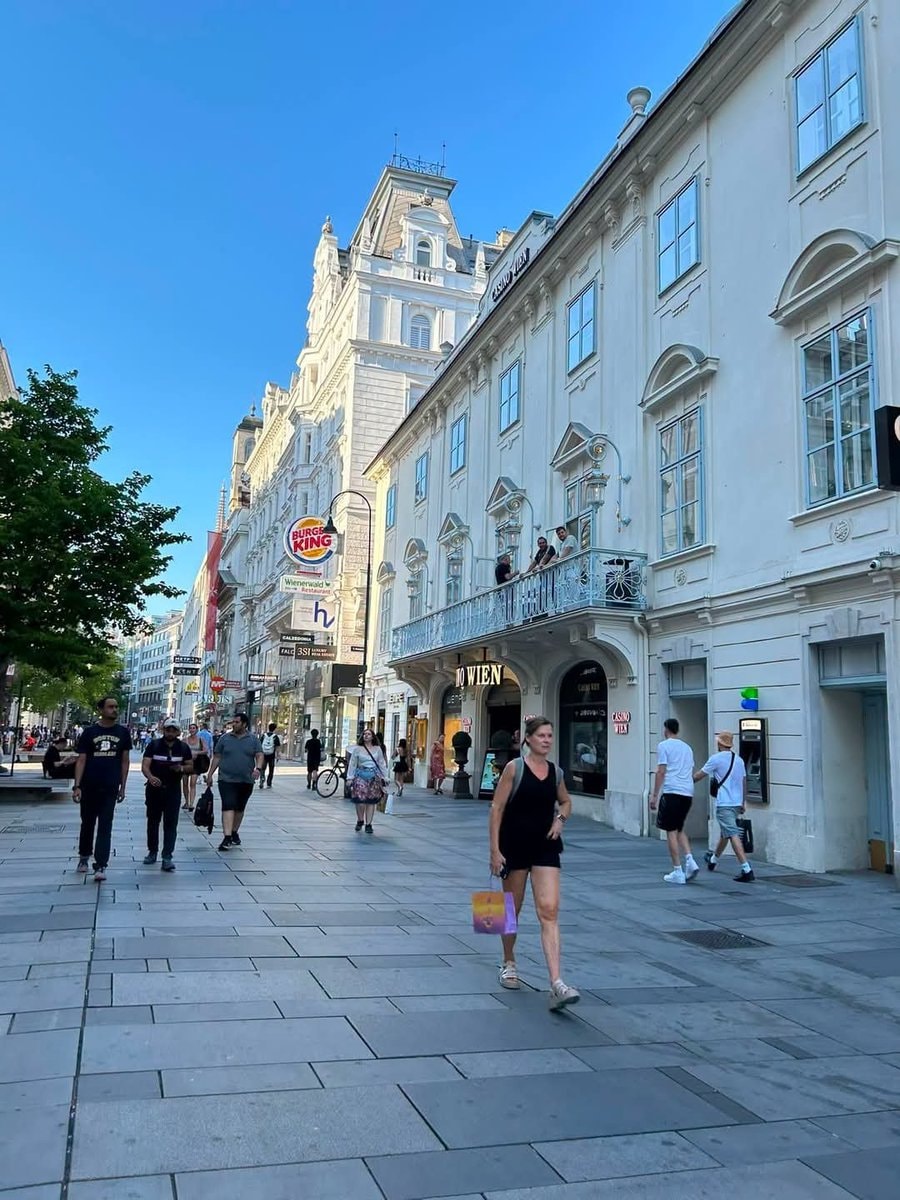 Vienna Austria street scene