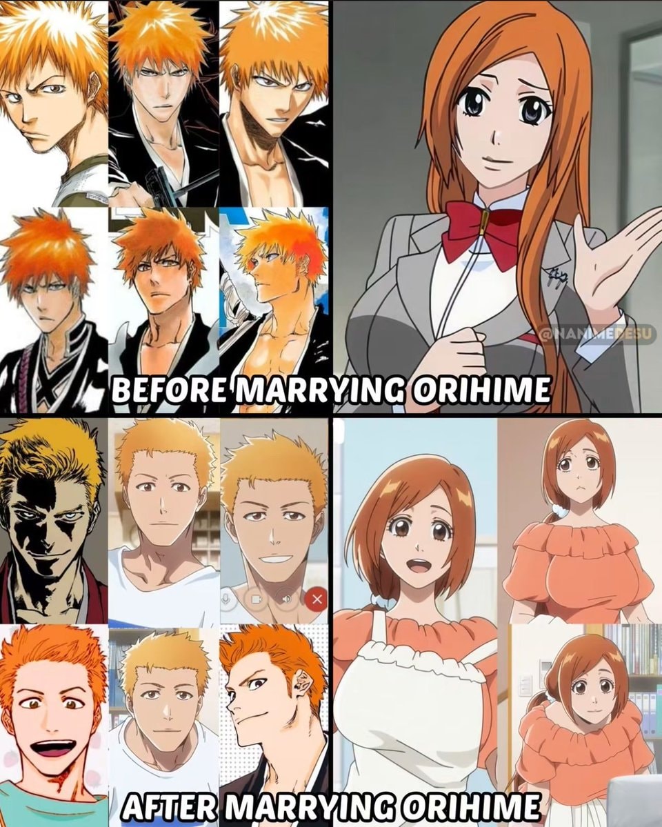 Ichigo after marrying Orihime