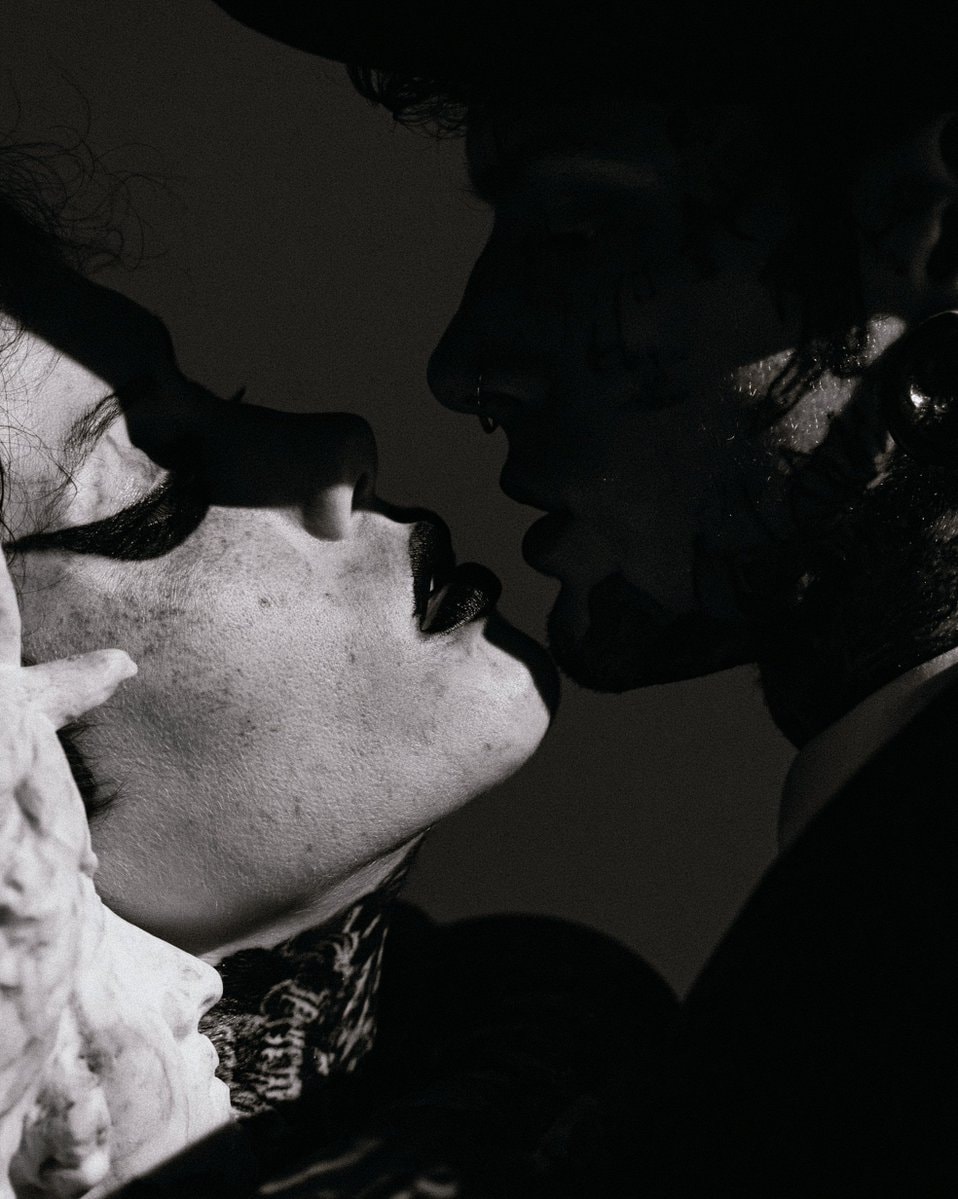 Velvet Surrender Victorian parlor kiss (photo 2 of 4)