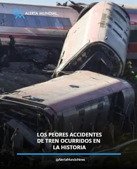 Deadliest railway disasters in history