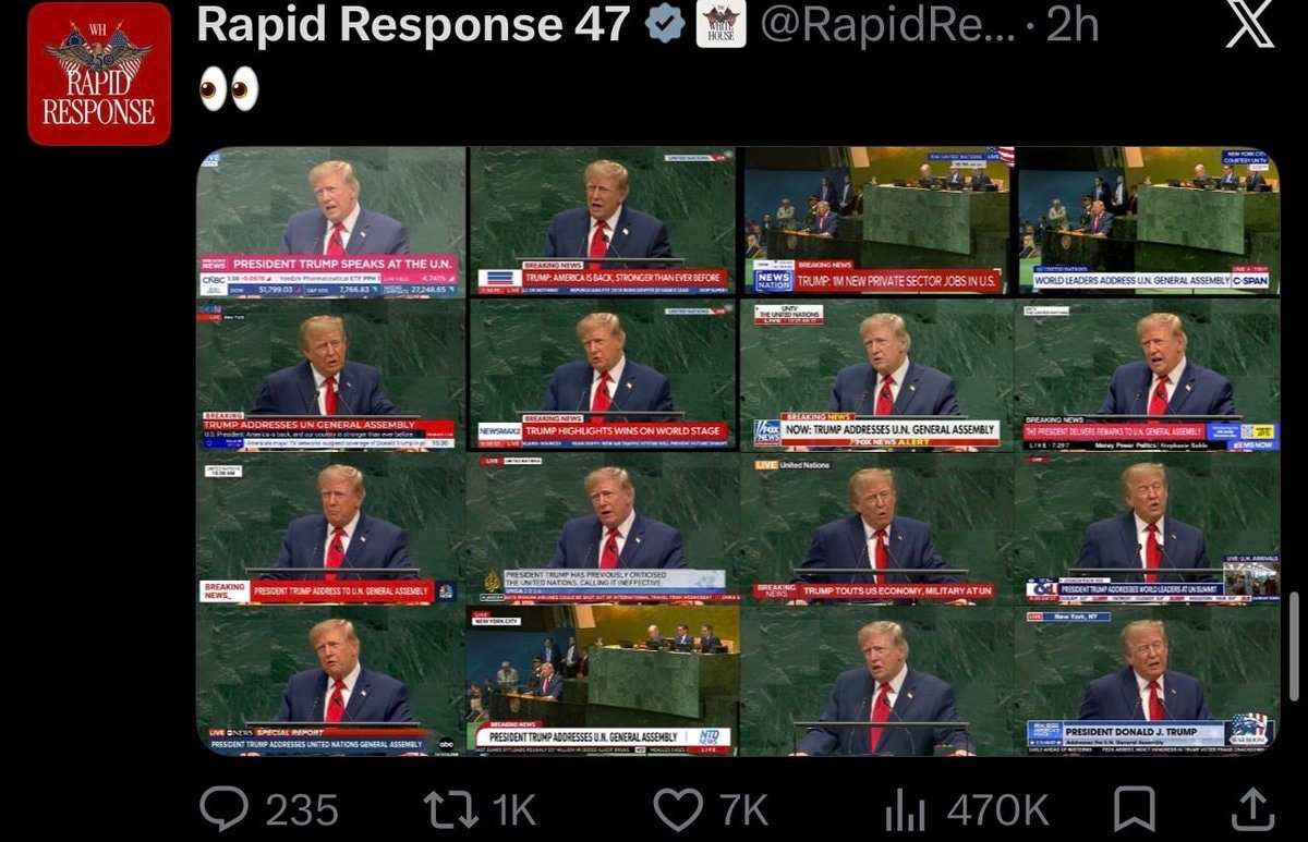 Trump UN speech reaction