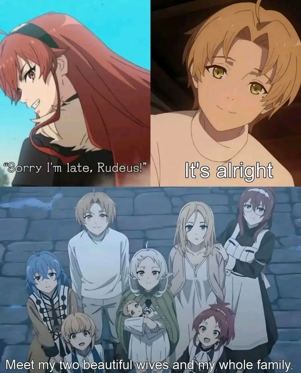 Mushoku Tensei rudeus family moment