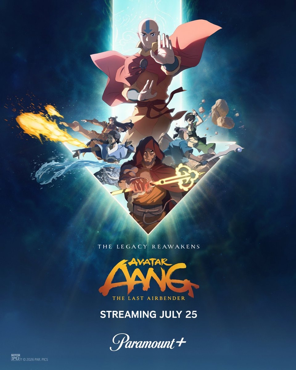 Aang The Last Airbender poster Paramount+ July 25 Aang The Last Airbender poster Paramount+ July 25