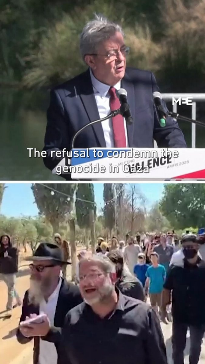 Jean-Luc Mélenchon condemns Gaza inaction