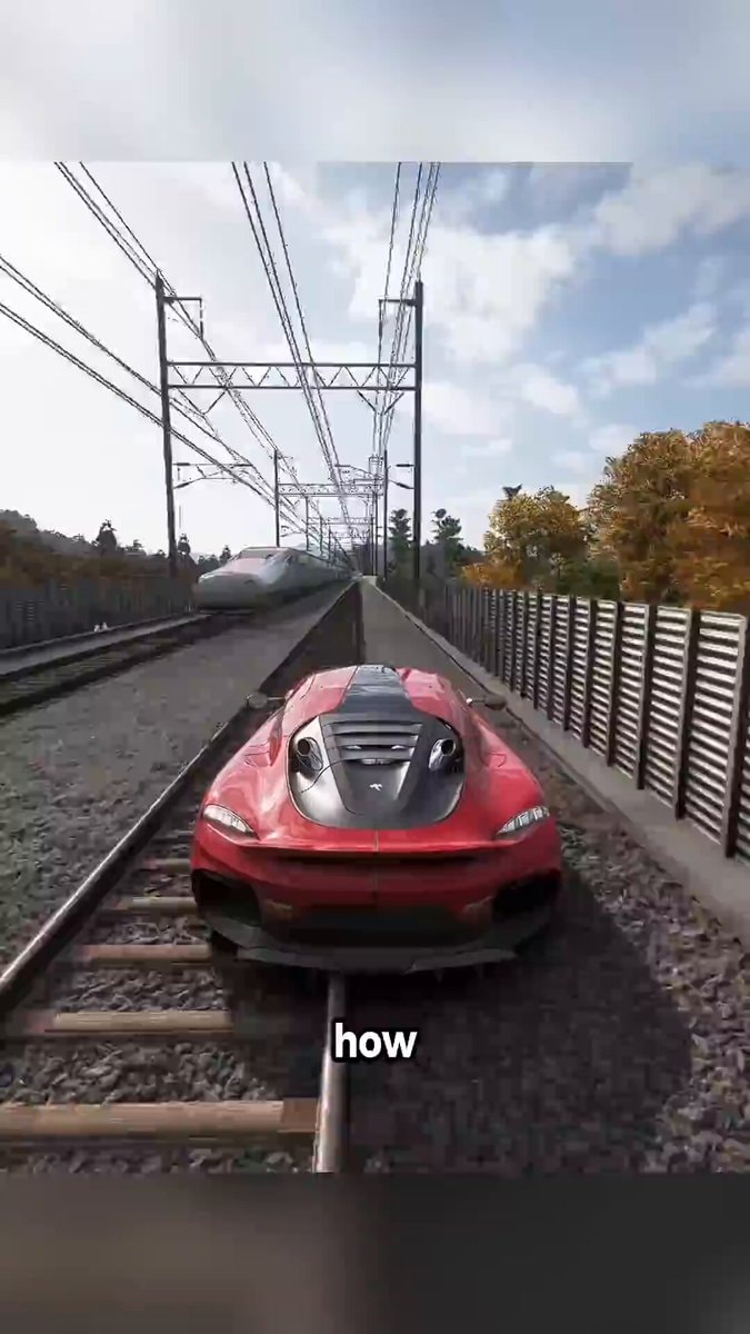 FH6 bullet train realism