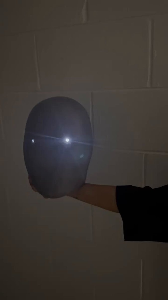 Ye new illuminated mask Chicago Ye new illuminated mask Chicago