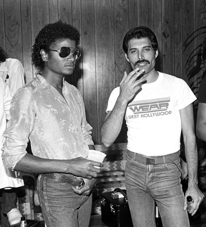 Freddie Mercury Michael Jackson unreleased sessions