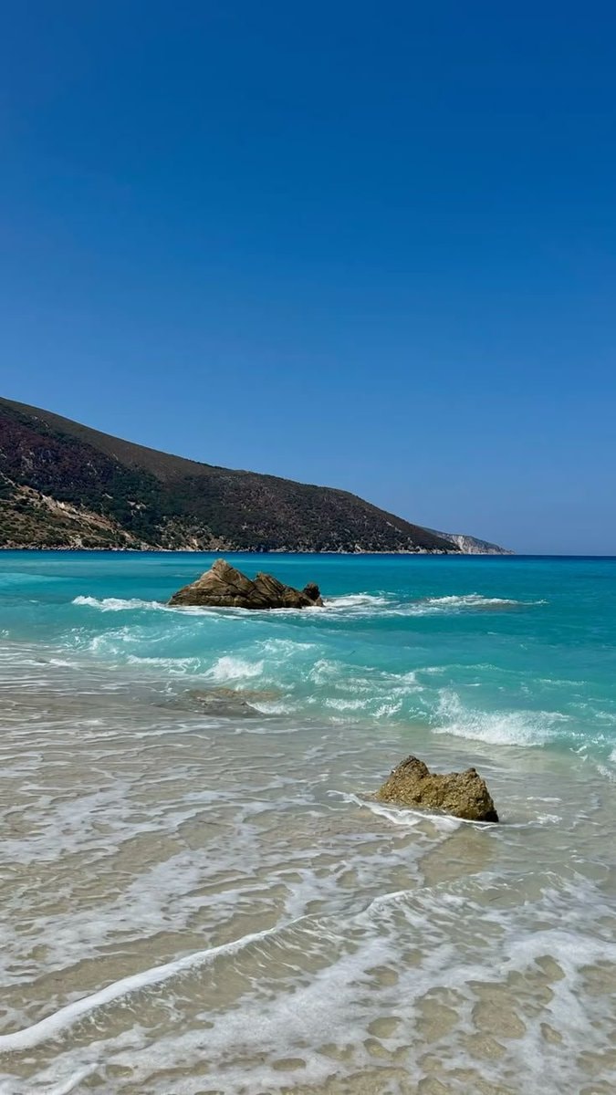 Corfu beach in Greece Corfu beach in Greece