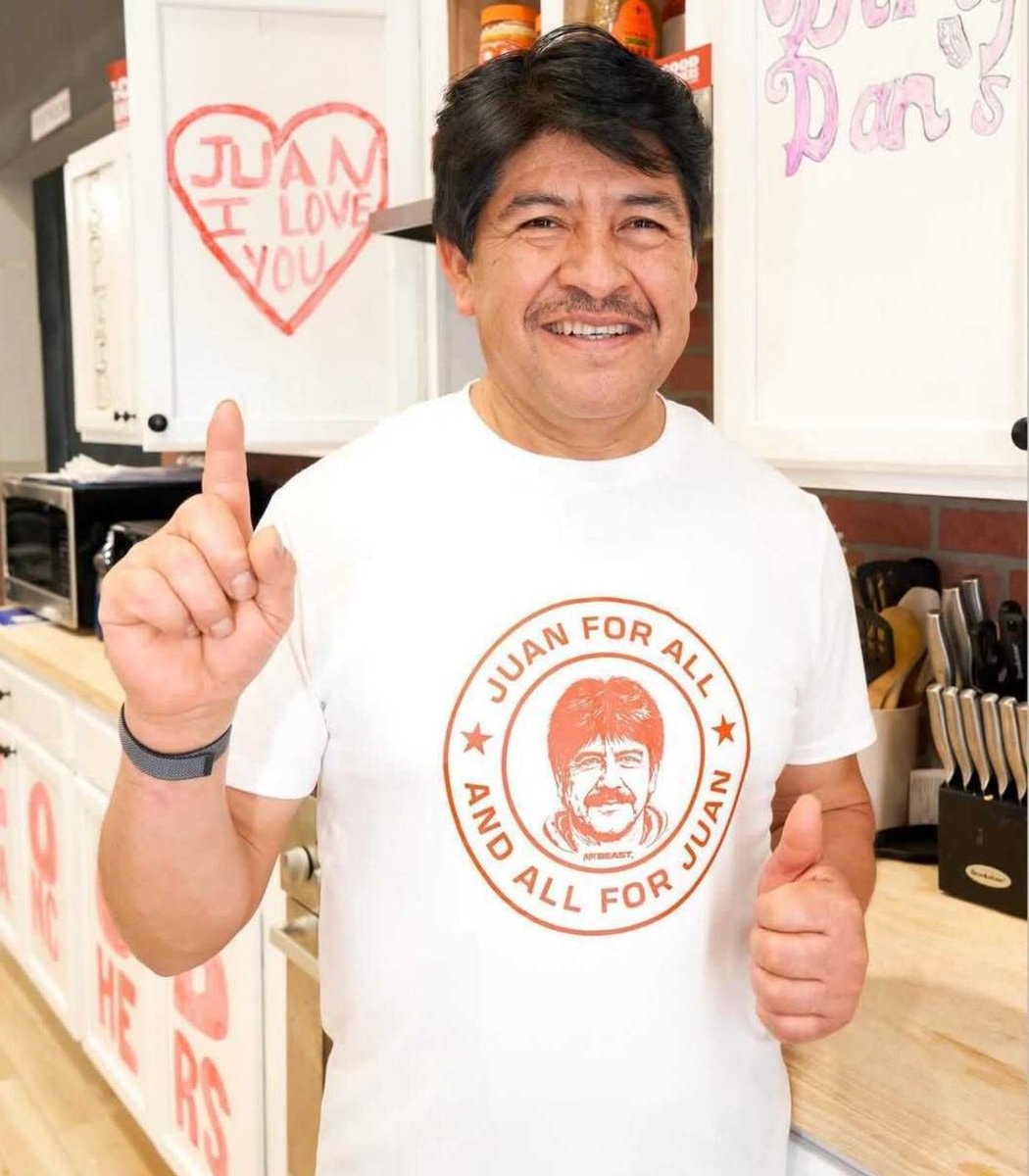 Juan grocery store challenge for MrBeast prize