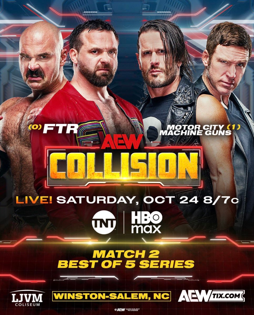 AEW Collision FTR vs Motor City Machine Guns AEW Collision FTR vs Motor City Machine Guns