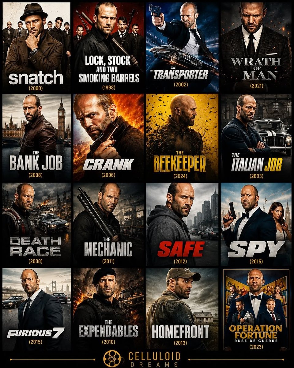 Jason Statham Celluloid Dreams