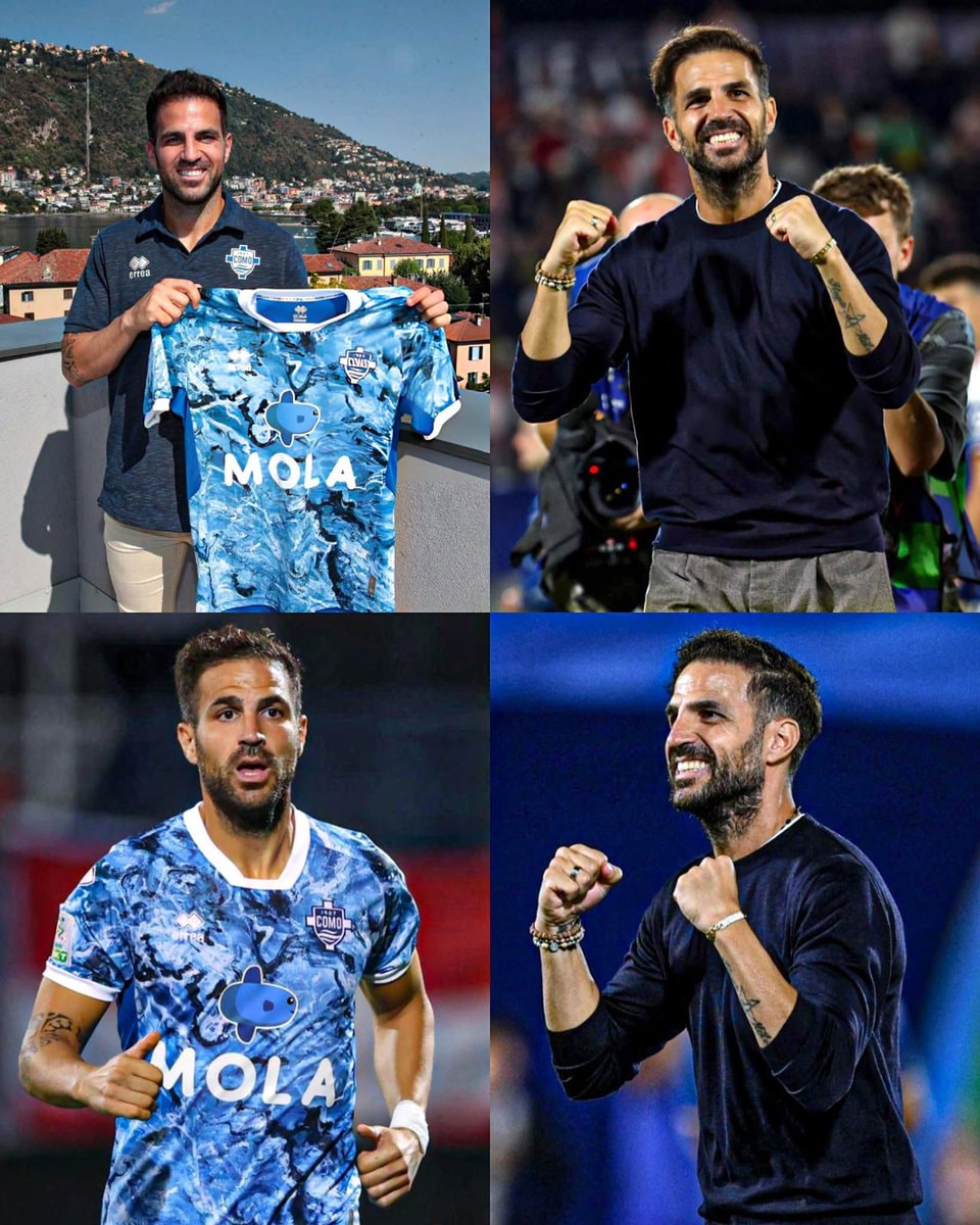 Cesc Fàbregas Como Champions League