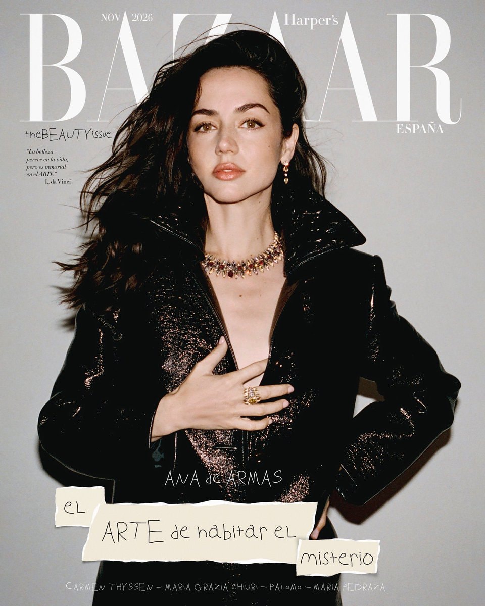 Ana de Armas Harper's Bazaar Spain (photo 2 of 2)