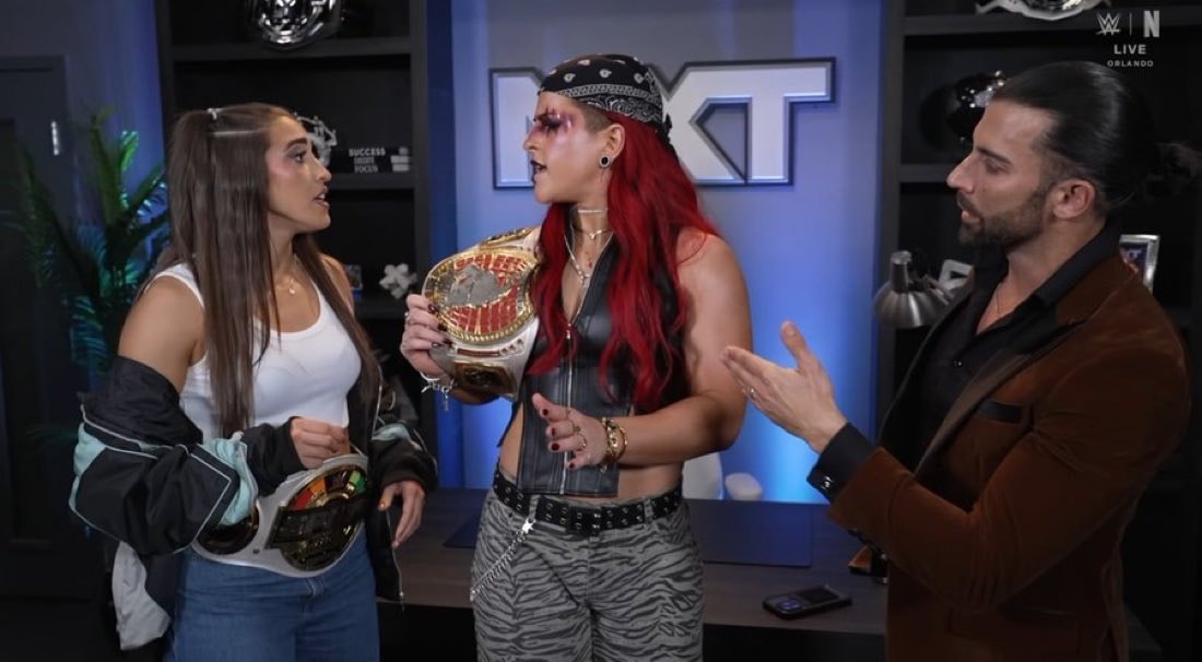 Wren Sinclair Zaria NXT Women's Speed Championship Wren Sinclair Zaria NXT Women's Speed Championship
