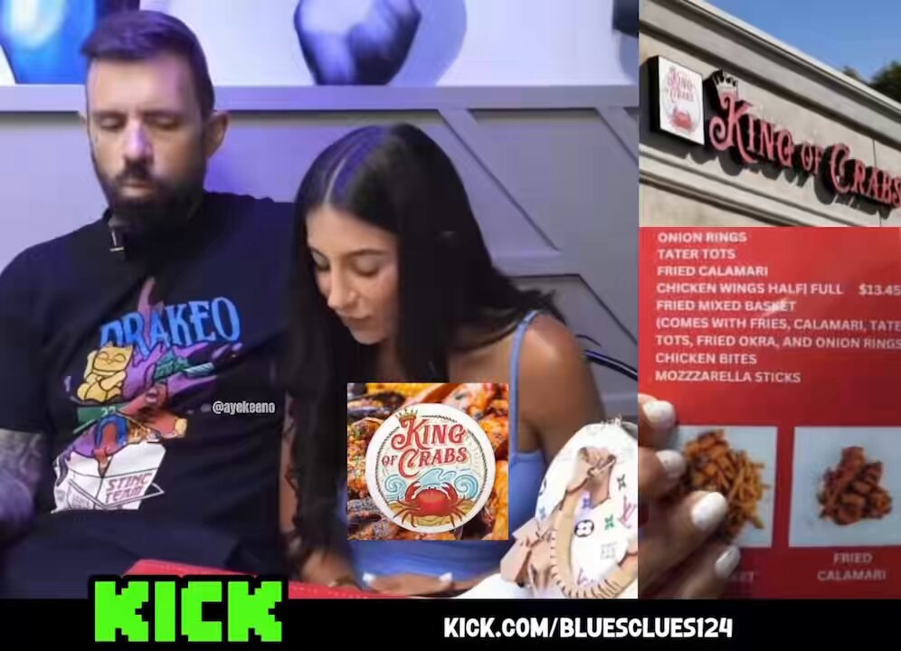 LenaThePlug King of Crabs menu errors
