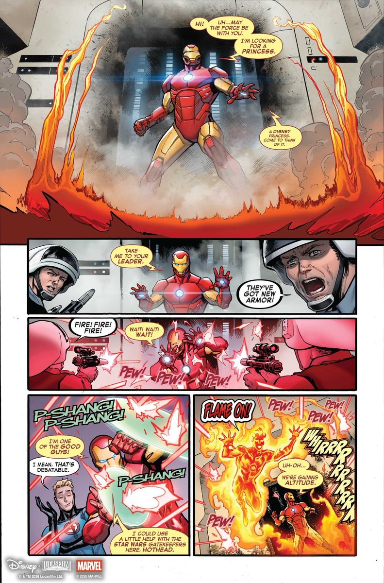 Marvel Star Wars Crossover Comic (photo 2 of 4)