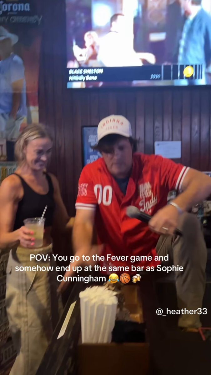 Sophie Cunningham WNBA Blake Shelton Indiana Fever